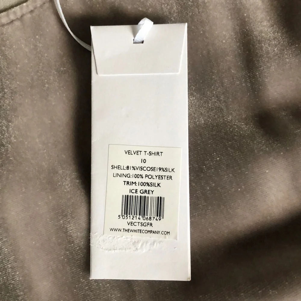 NWT The White Company Velvet Tee💕 - Picture 6 of 8